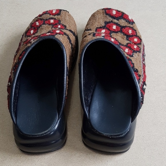 Boho pattern woven clog size 38 EU / 7 US - Picture 6 of 9